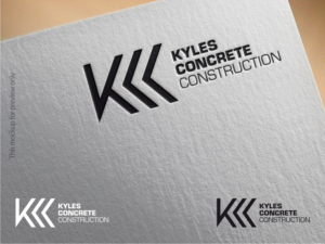 KCC     Kyles Concrete Construction   | Logo-Design von Atvento Graphics