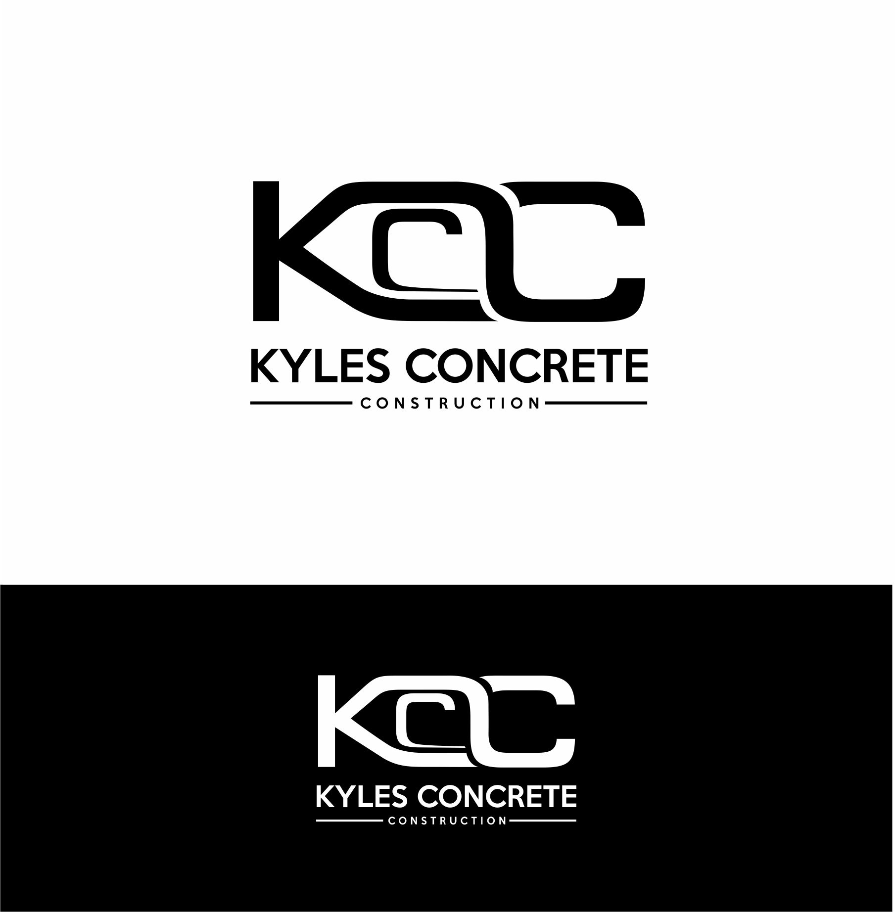 Logo Design by debdesign for Kyle’s Concrete  Construction LLC | Design #22858939