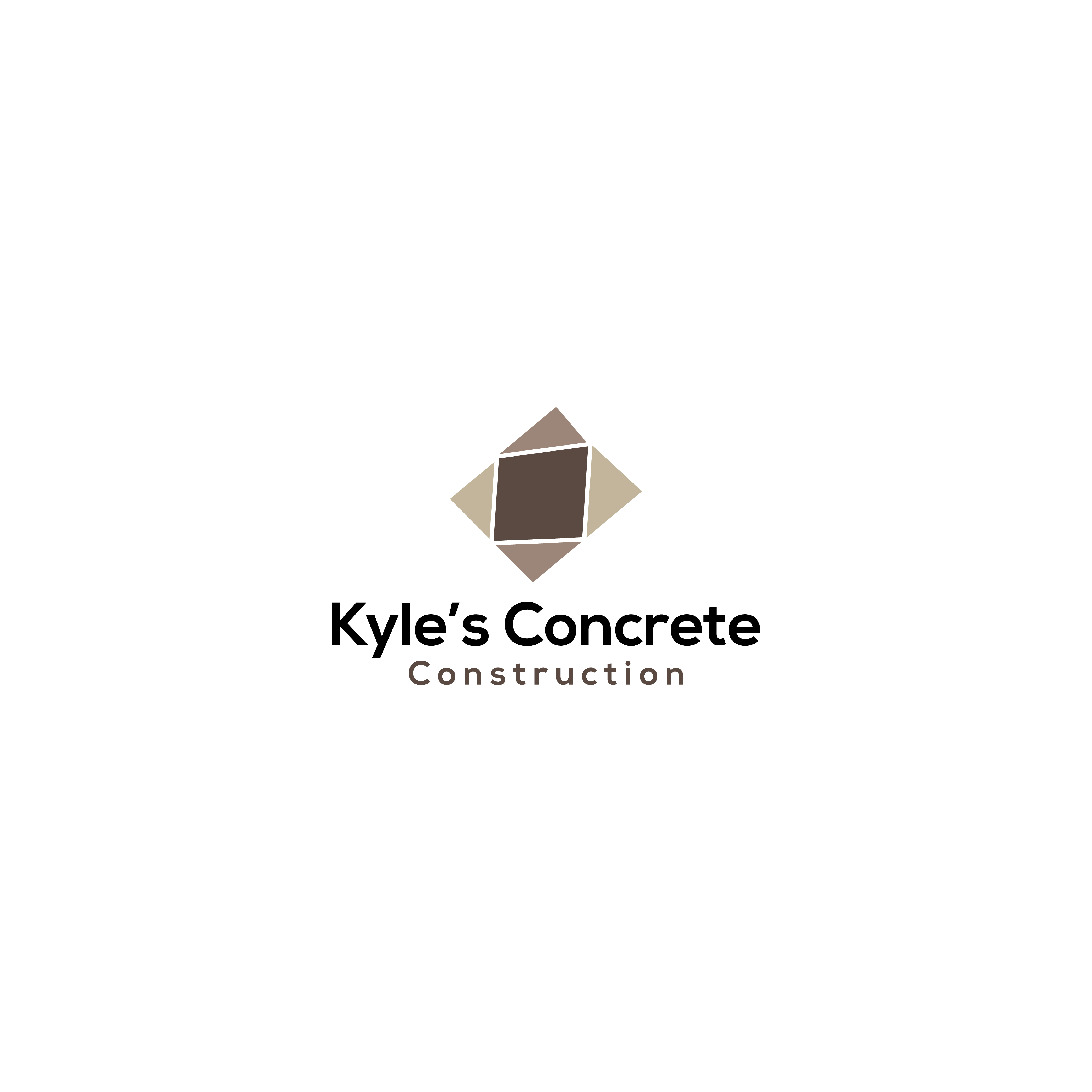 Logo Design by Deziners Zone for Kyle’s Concrete  Construction LLC | Design #22862005