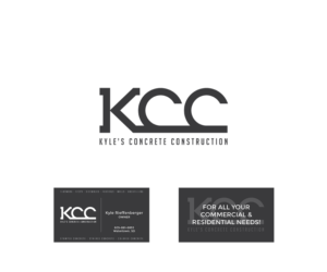 Logo Design by saulogchito for Kyle’s Concrete  Construction LLC | Design #22896549