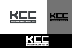 Logo Design by ivo_i_ivanov for Kyle’s Concrete  Construction LLC | Design: #22867770