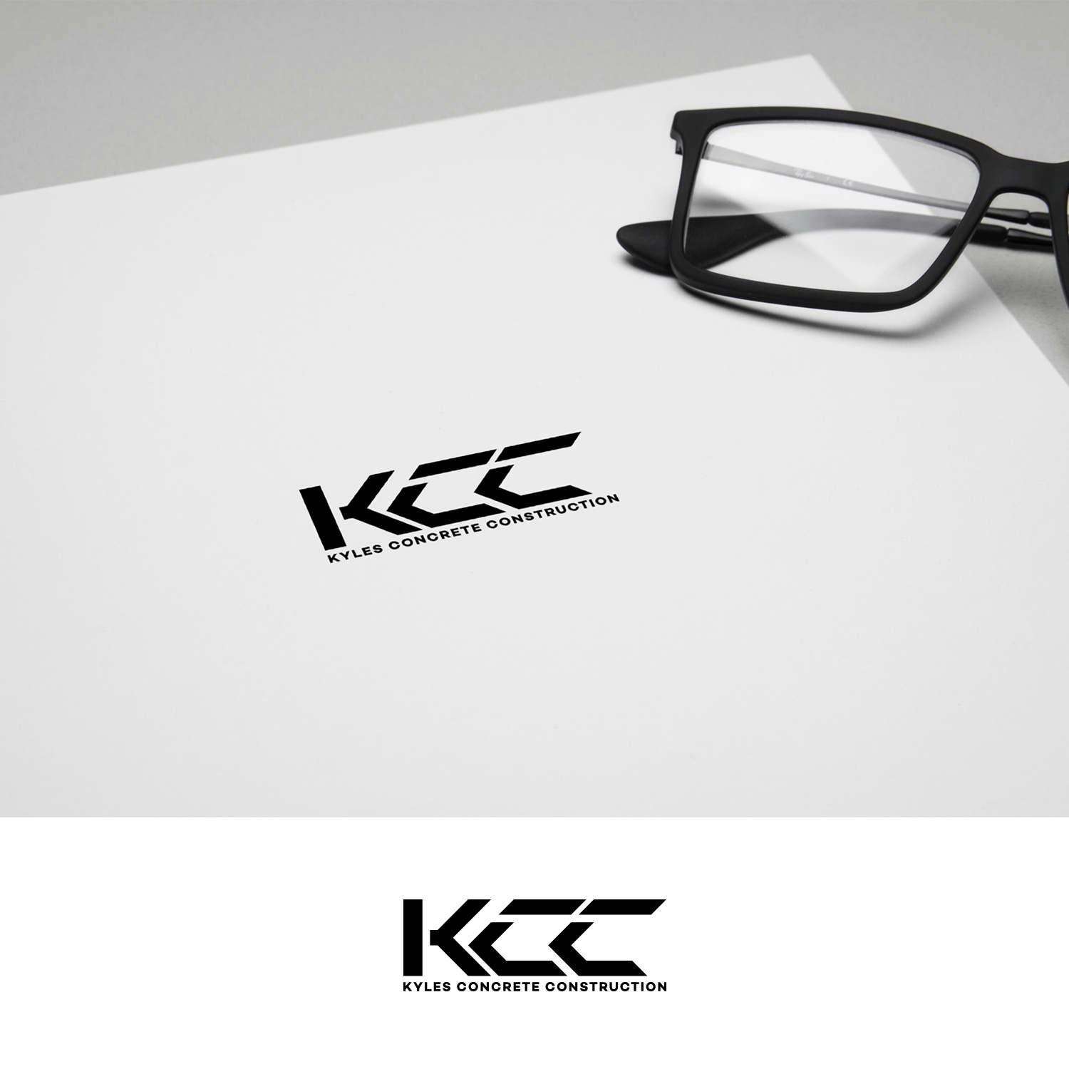 Logo Design by DesignDUO for Kyle’s Concrete  Construction LLC | Design #22878632