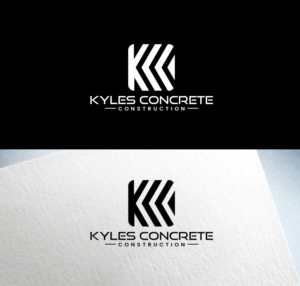 Logo Design by Taya Bright for Kyle’s Concrete  Construction LLC | Design: #22908675