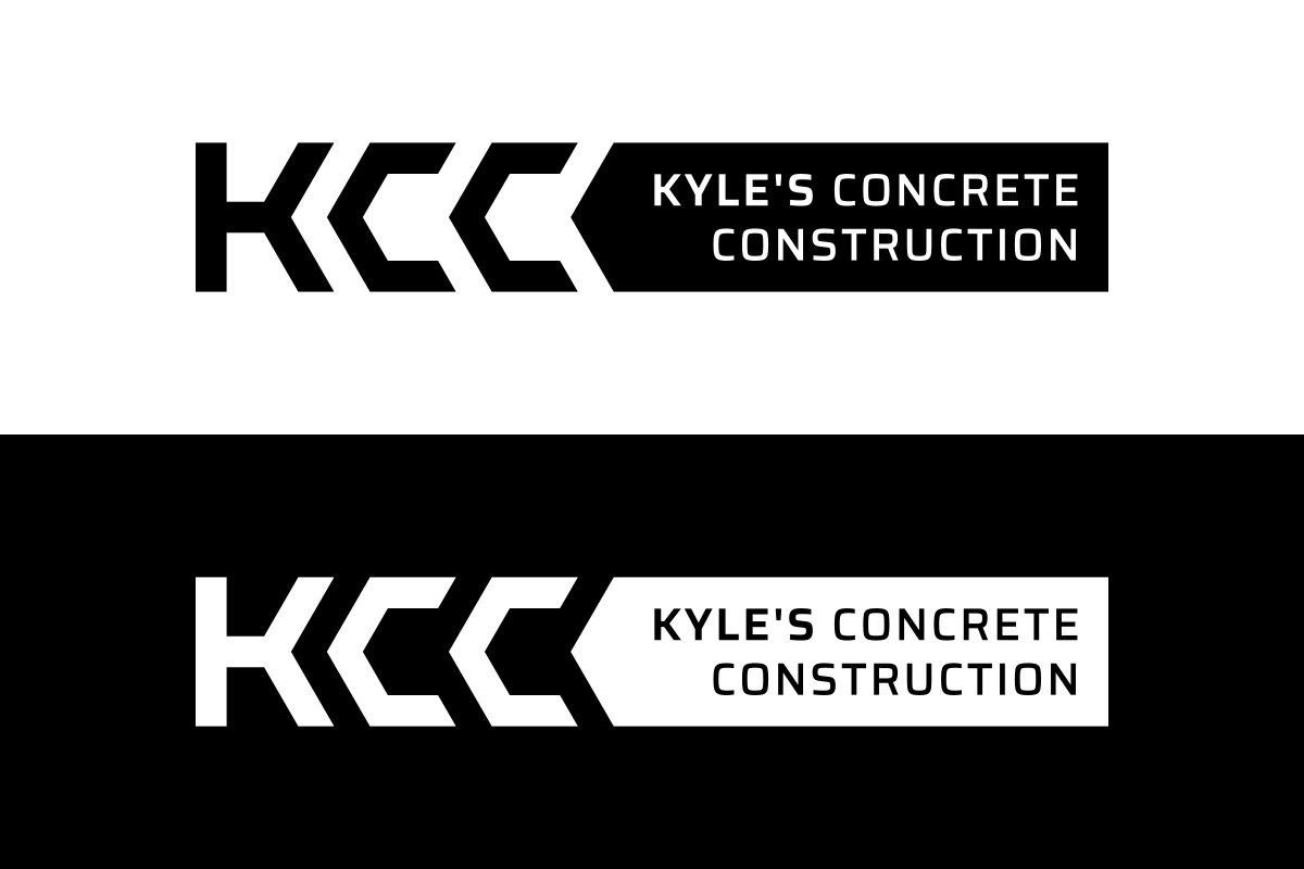 Logo Design by metapunkt for Kyle’s Concrete  Construction LLC | Design #22889918
