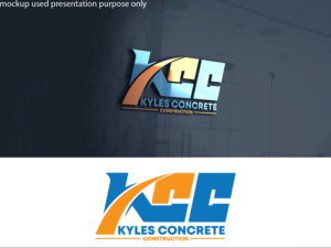 Logo Design by A S design @ for Kyle’s Concrete  Construction LLC | Design: #22868268