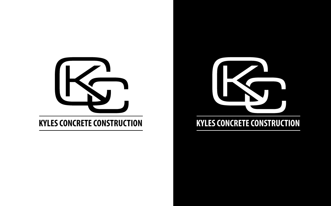 Diseño de Logo por GODDREAMCREATION para Kyle’s Concrete  Construction LLC | Diseño #22887298
