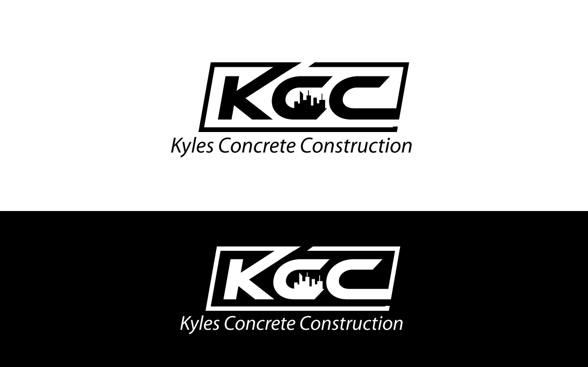 Diseño de Logo por GODDREAMCREATION para Kyle’s Concrete  Construction LLC | Diseño #22887299
