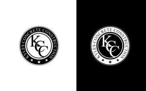 Logo Design by GODDREAMCREATION for Kyle’s Concrete  Construction LLC | Design: #22887301