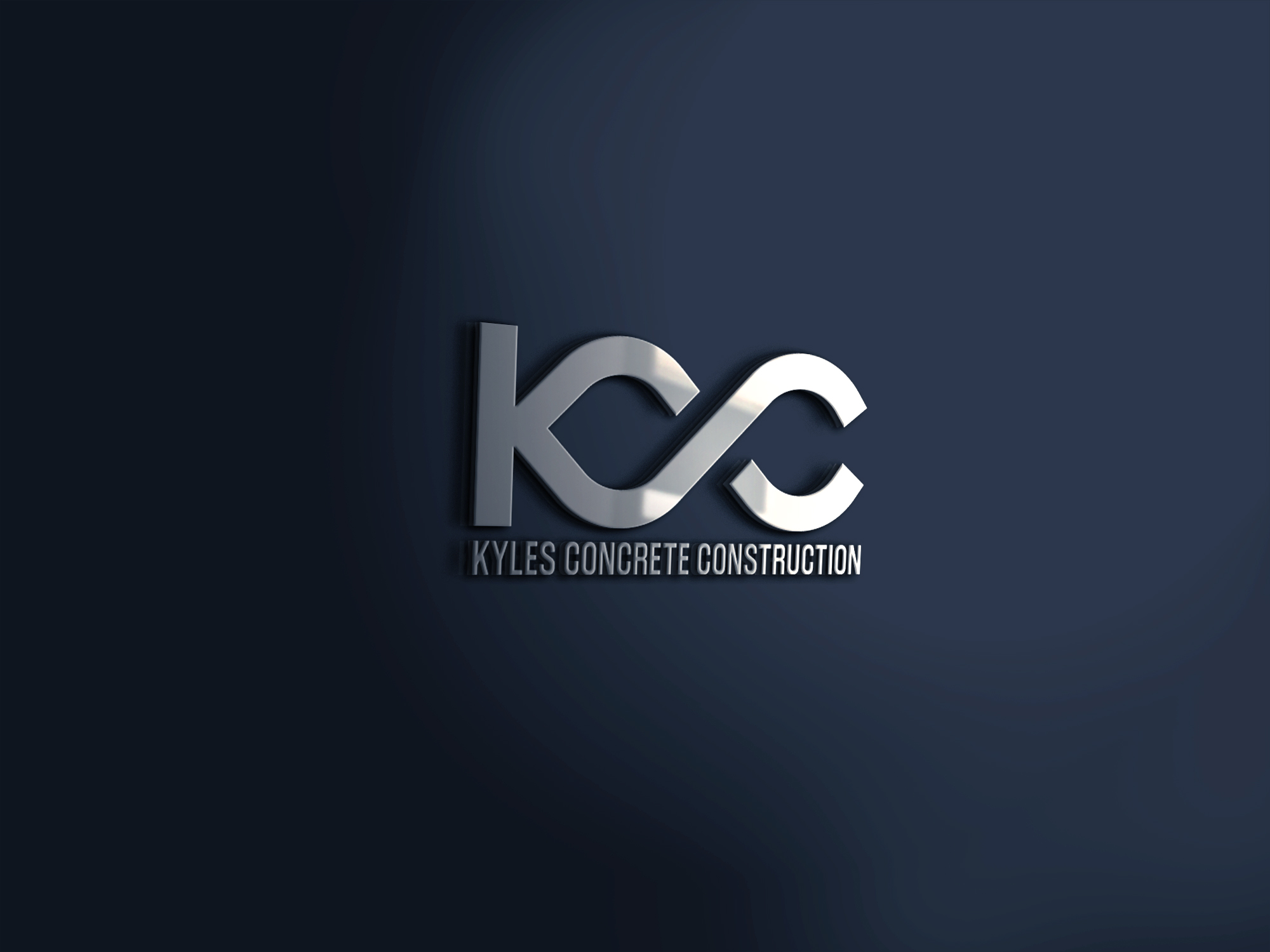 Logo Design by Maria Graphics™ for Kyle’s Concrete  Construction LLC | Design #22907981