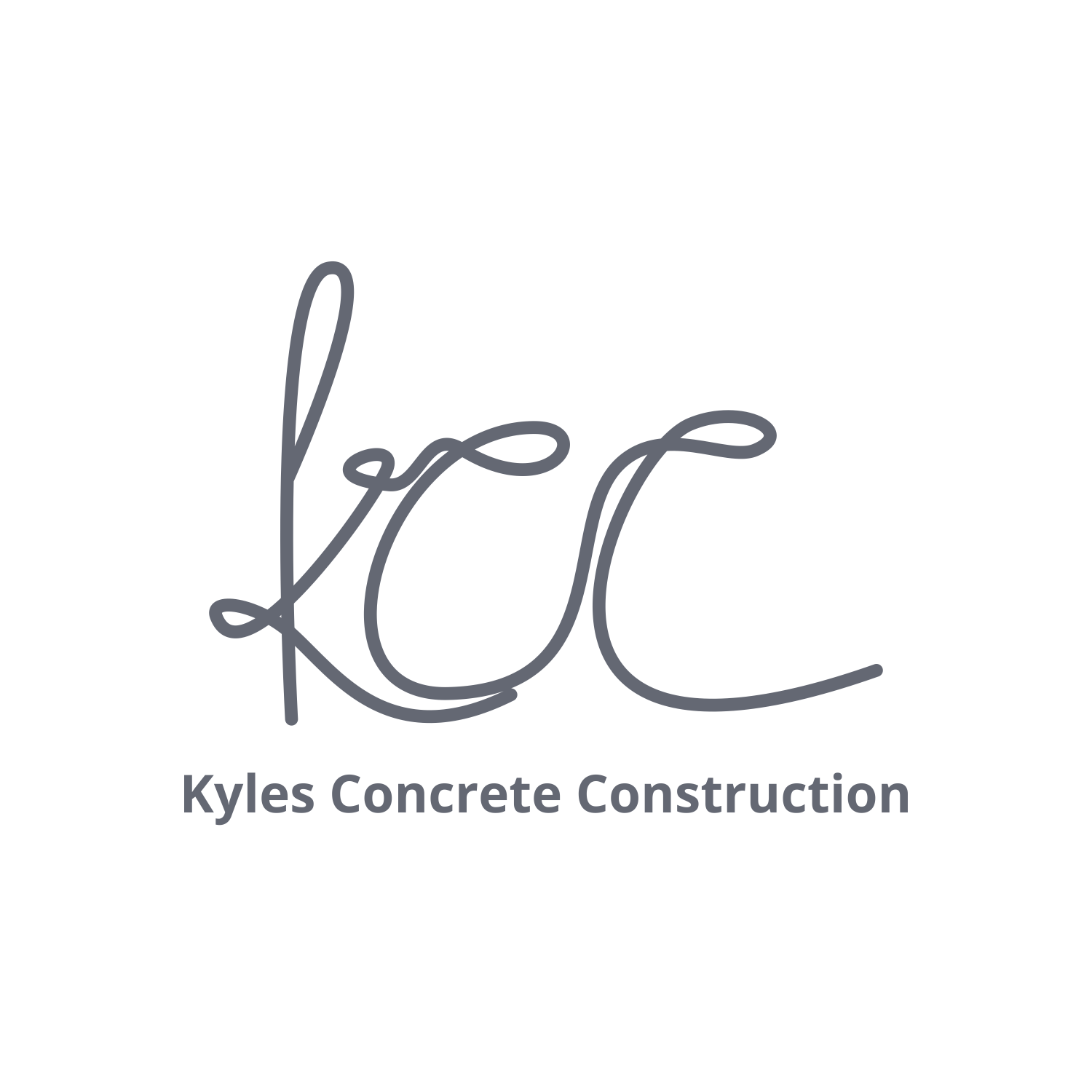 Logo Design by nirmala graphics for Kyle’s Concrete  Construction LLC | Design #22906830
