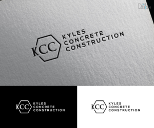 KCC     Kyles Concrete Construction   | Logo Design by Dot Design 3