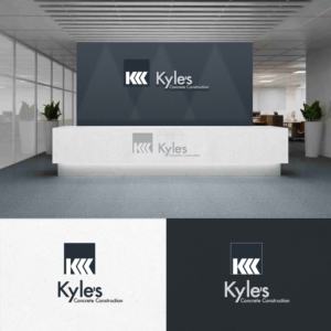 Logo Design by Homgraf Taller Grafico for Kyle’s Concrete  Construction LLC | Design: #22909201