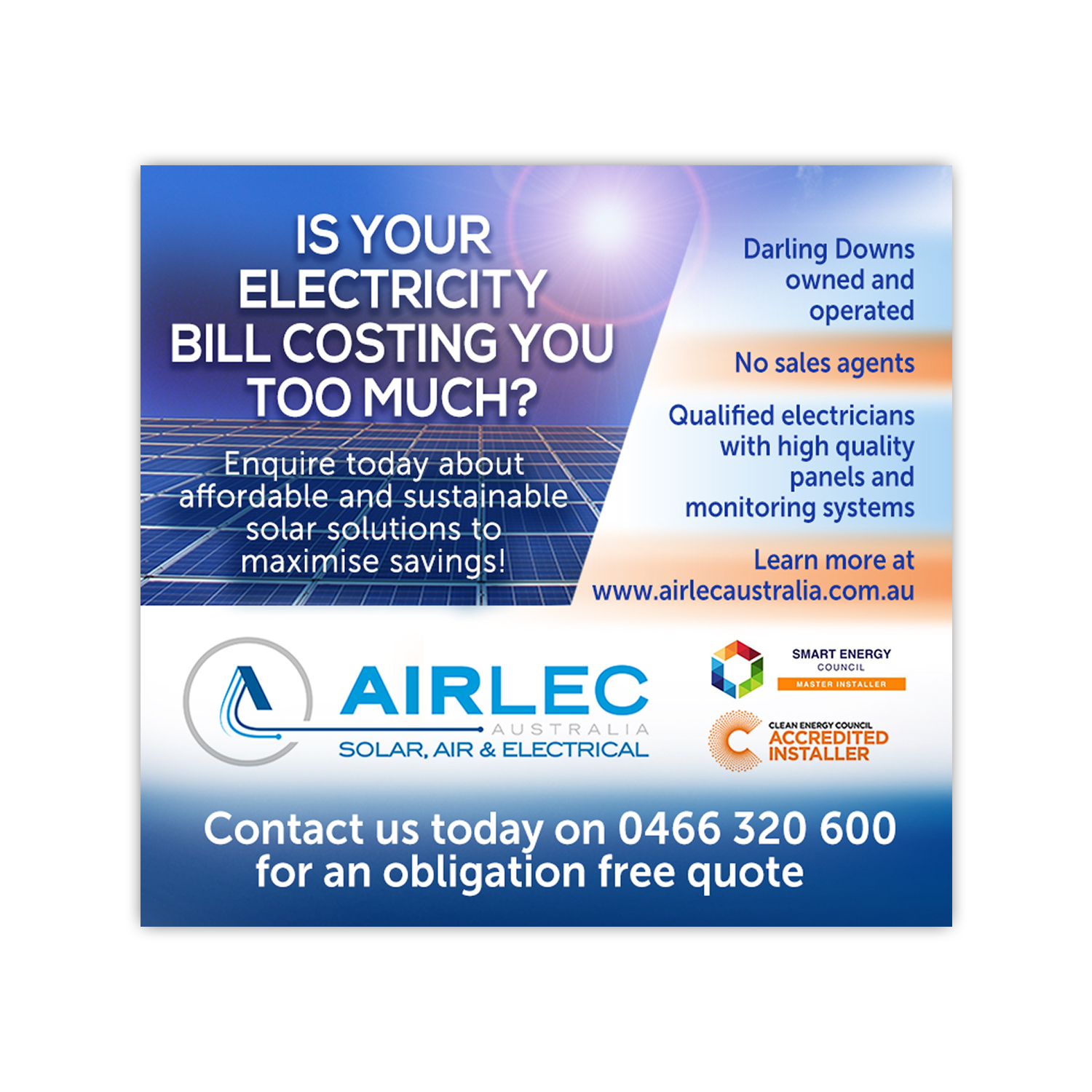 Diseño Publicitario por see why para Airlec Australia | Diseño #22885216