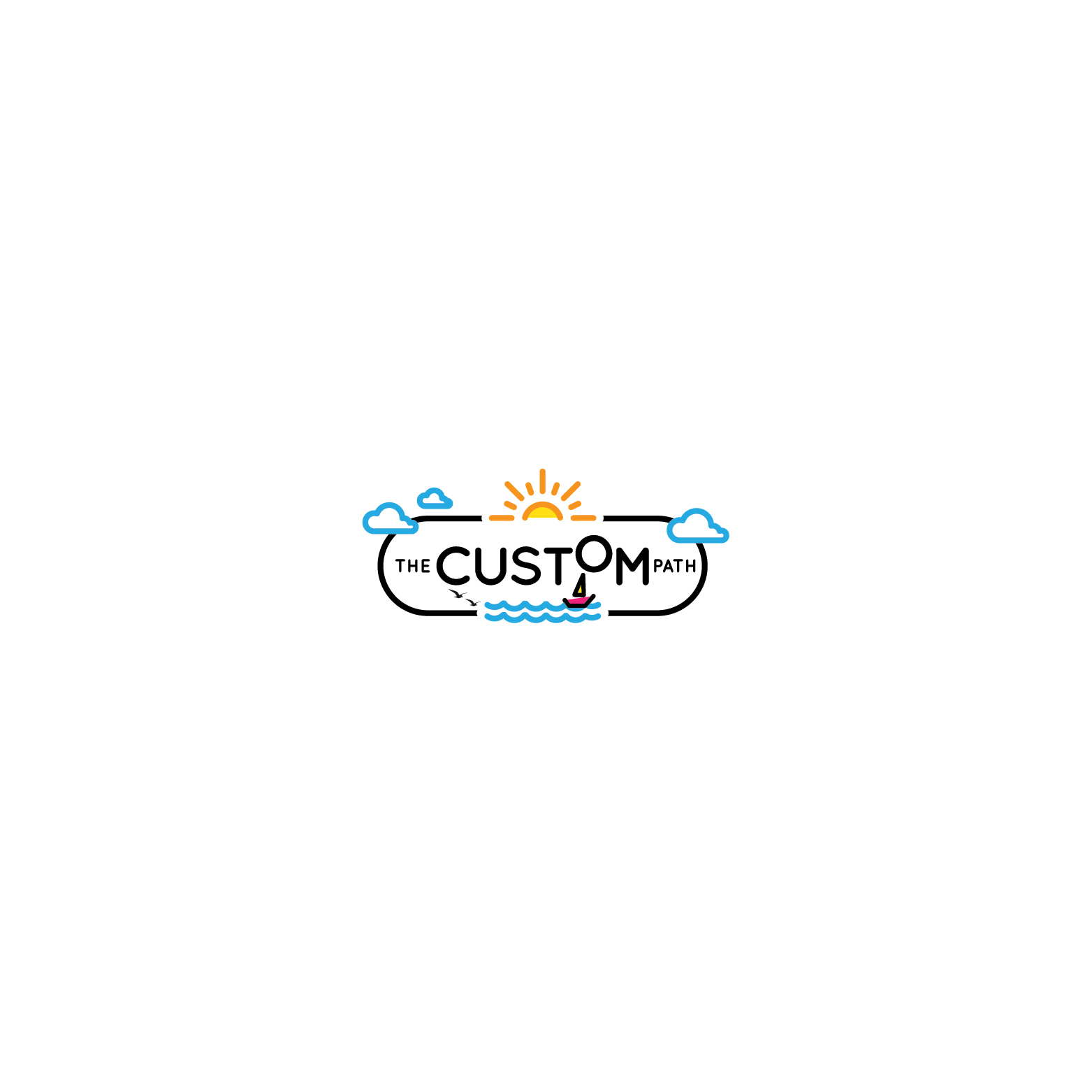 Logo Design by mush for The Custom Path | Design #22870843
