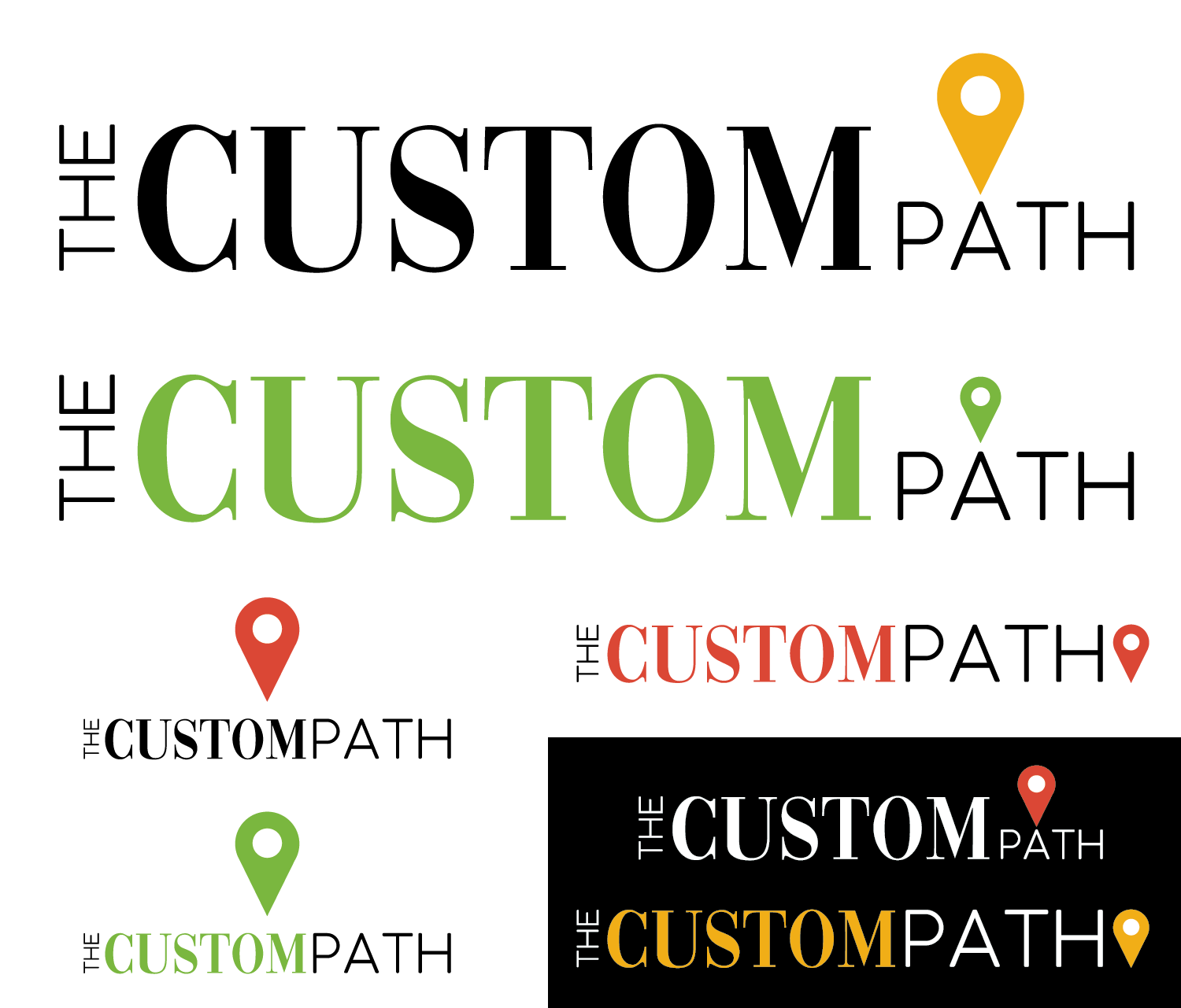 Logo Design by laliconk for The Custom Path | Design #22861780
