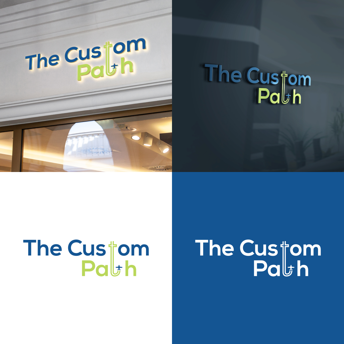 Logo Design by aqilazhifara for The Custom Path | Design #22861424