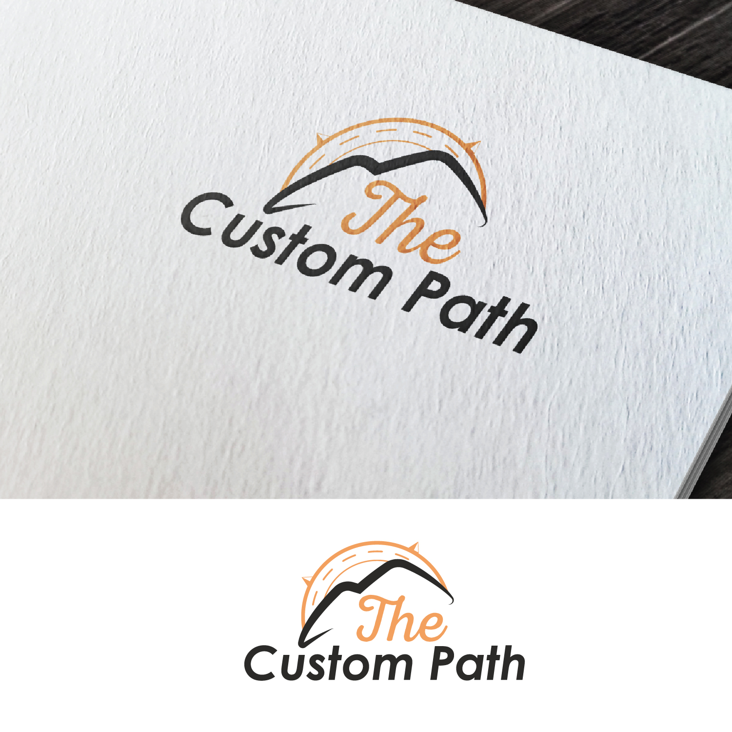 Logo Design by Maxo-Biz for The Custom Path | Design #22863541