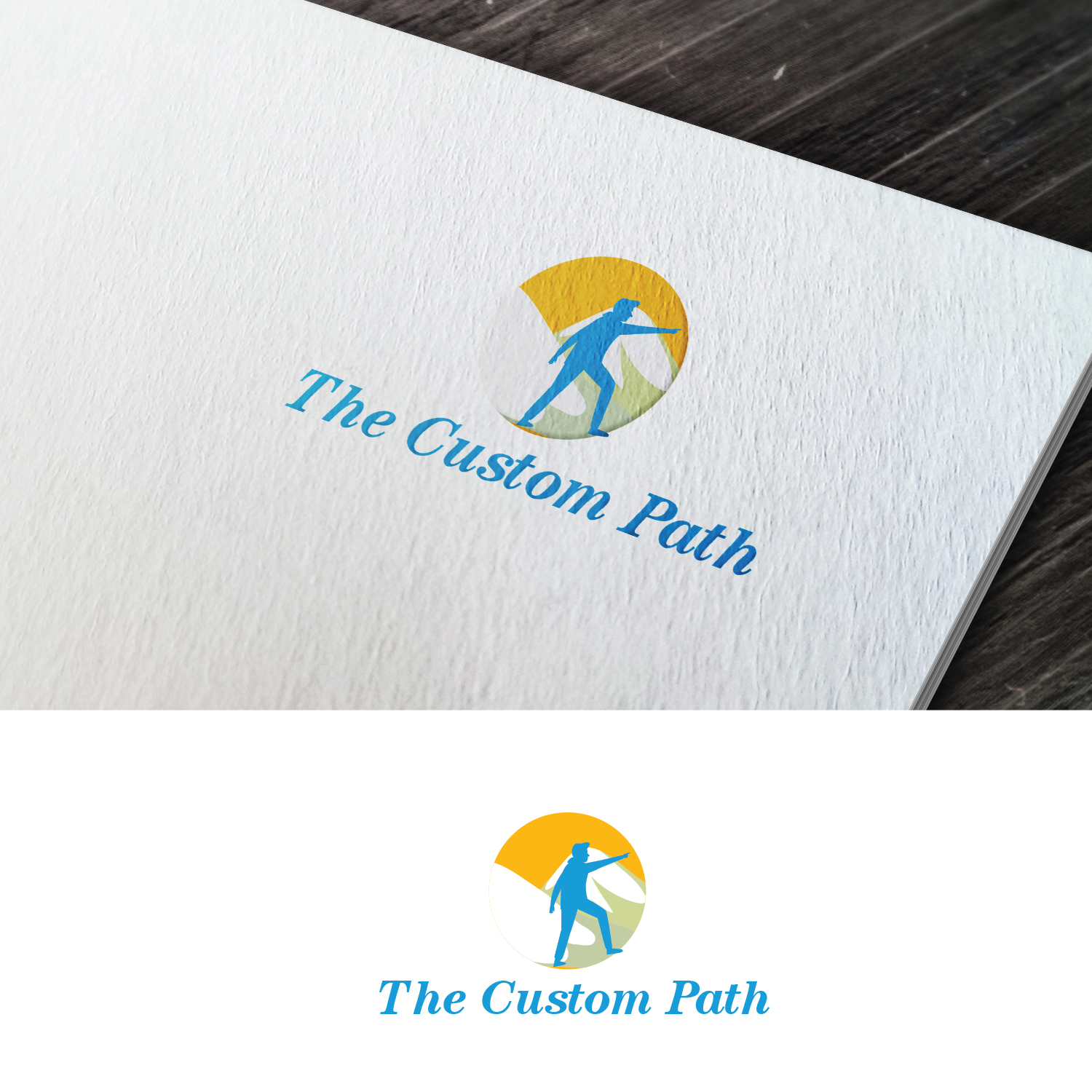 Logo Design by Maxo-Biz for The Custom Path | Design #22863542