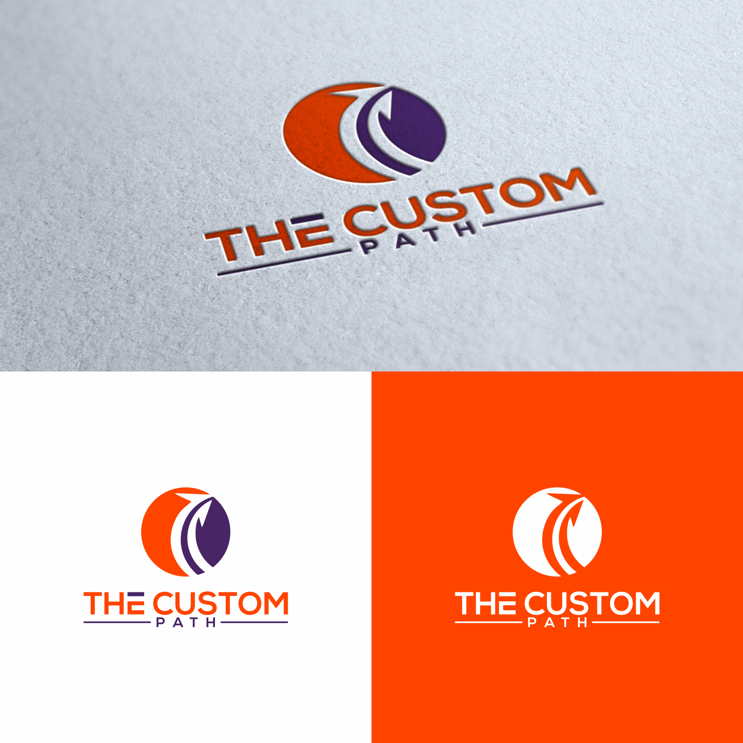 Logo Design by mbah suratman for The Custom Path | Design #22874273