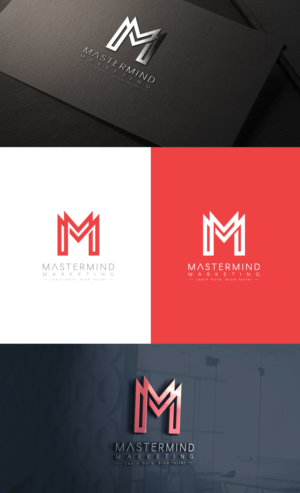 Mastermind Marketing ... Tagline: Learn more. Grow faster | Logo Design by GLDesigns