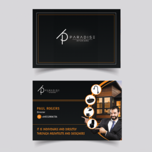 Business Card Design by partha 4 for Stone Design International | Design #22890529