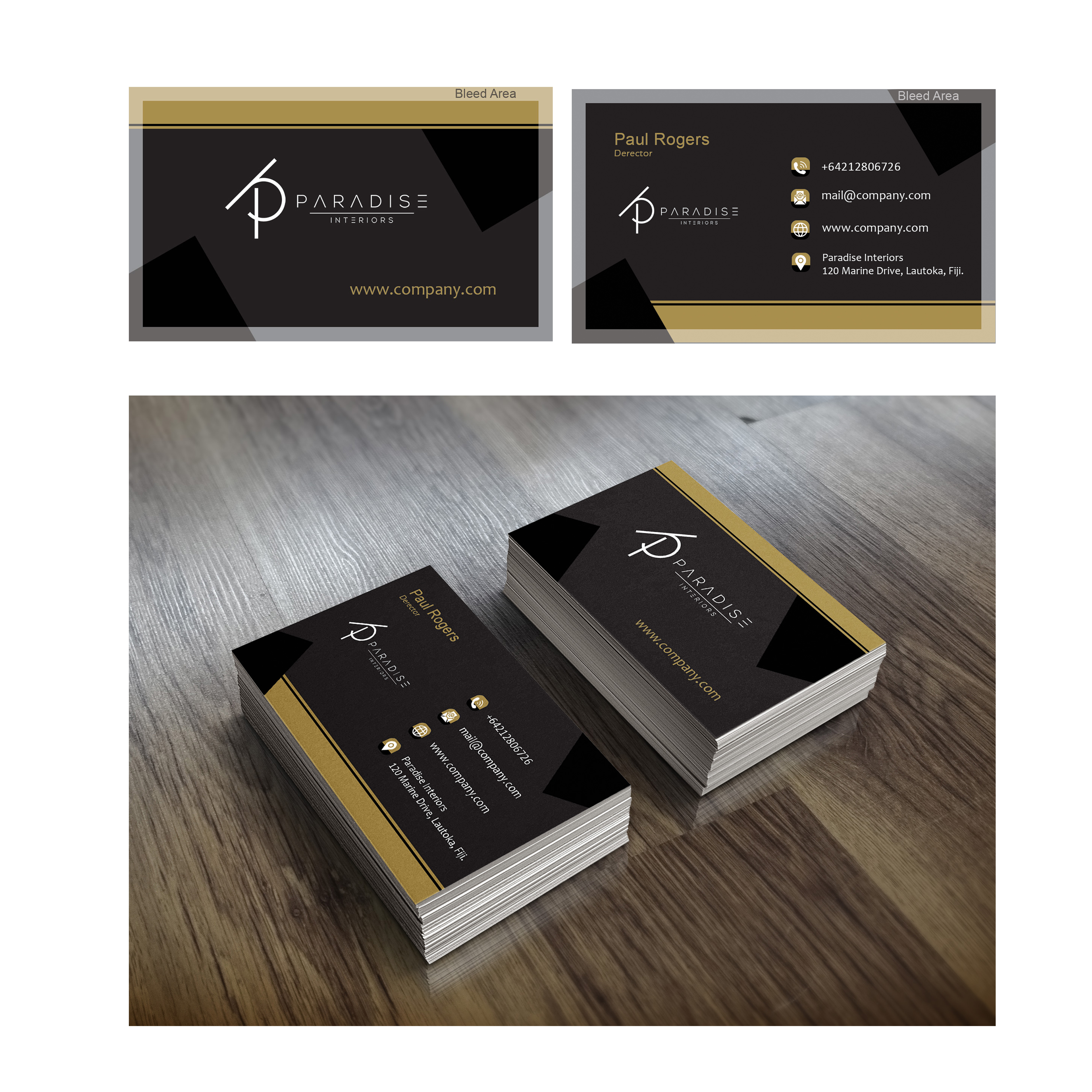 Business Card Design by grafixlkcom for Stone Design International | Design #22866591
