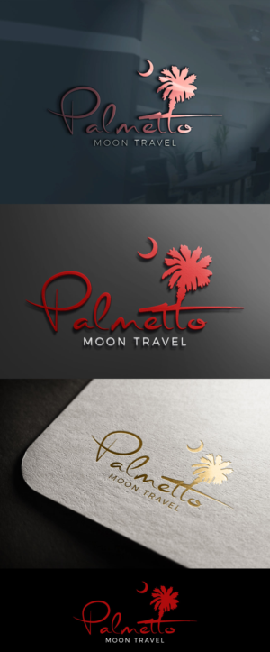 Palmetto Moon Travel  | Logo Design by stokes18