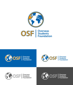 Logo Design by bojboga for united states service center for overseas students,inc | Design: #22871471