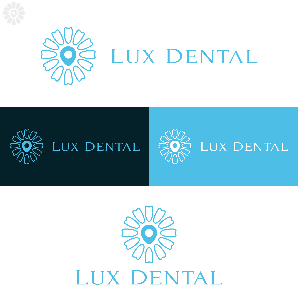 Diseño de Logo por SpaGGy para luxdental | Diseño #22919457