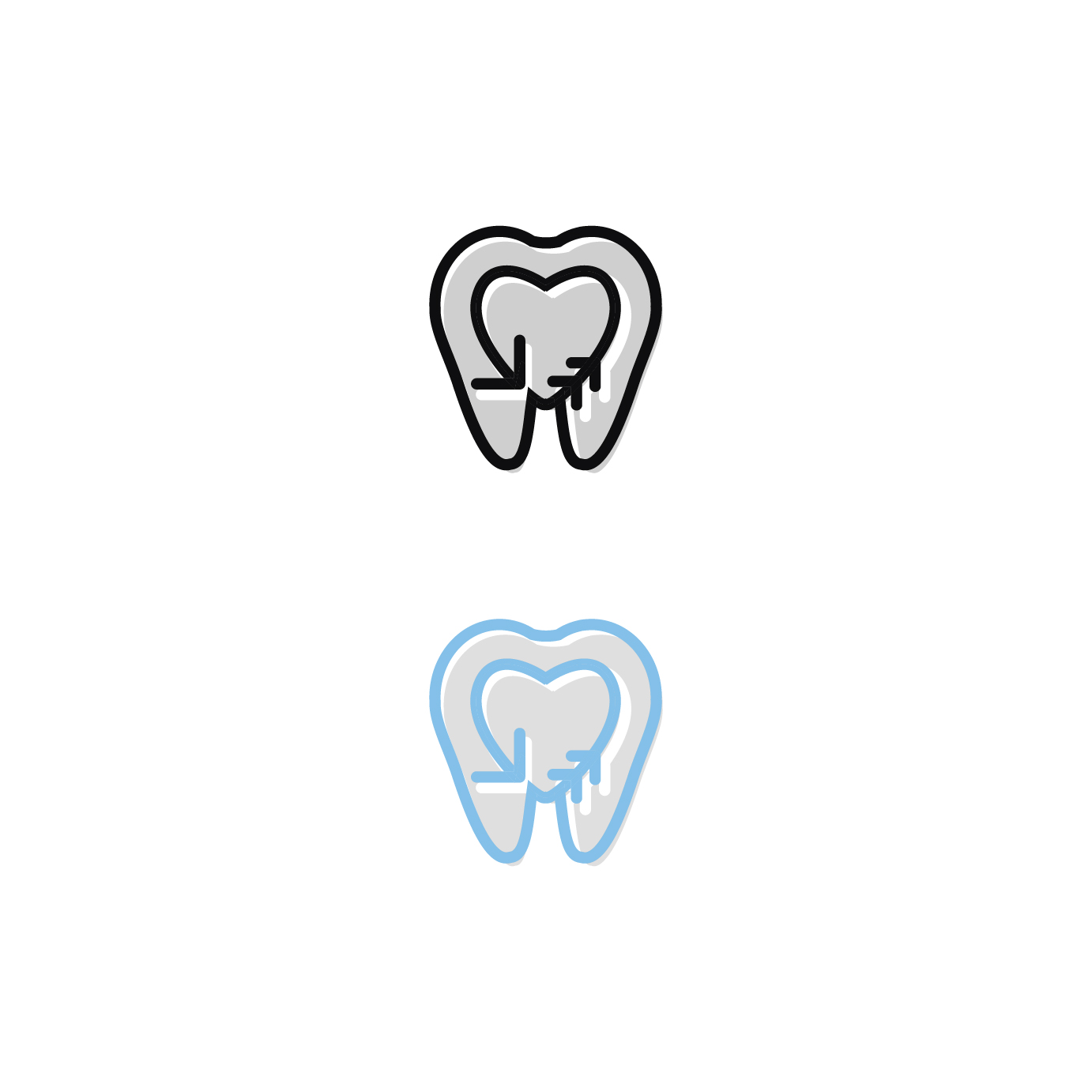 Diseño de Logo por Ves-Boycheva para luxdental | Diseño #22892633