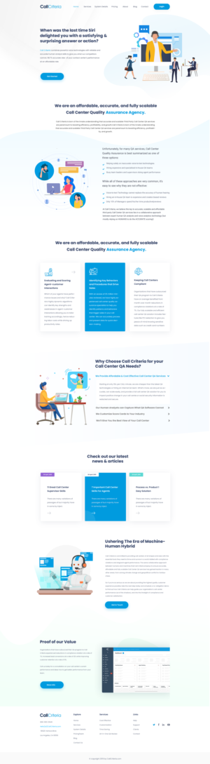 Quality Monitoring Company Needs a New Site | WordPress-Design von designerkochi