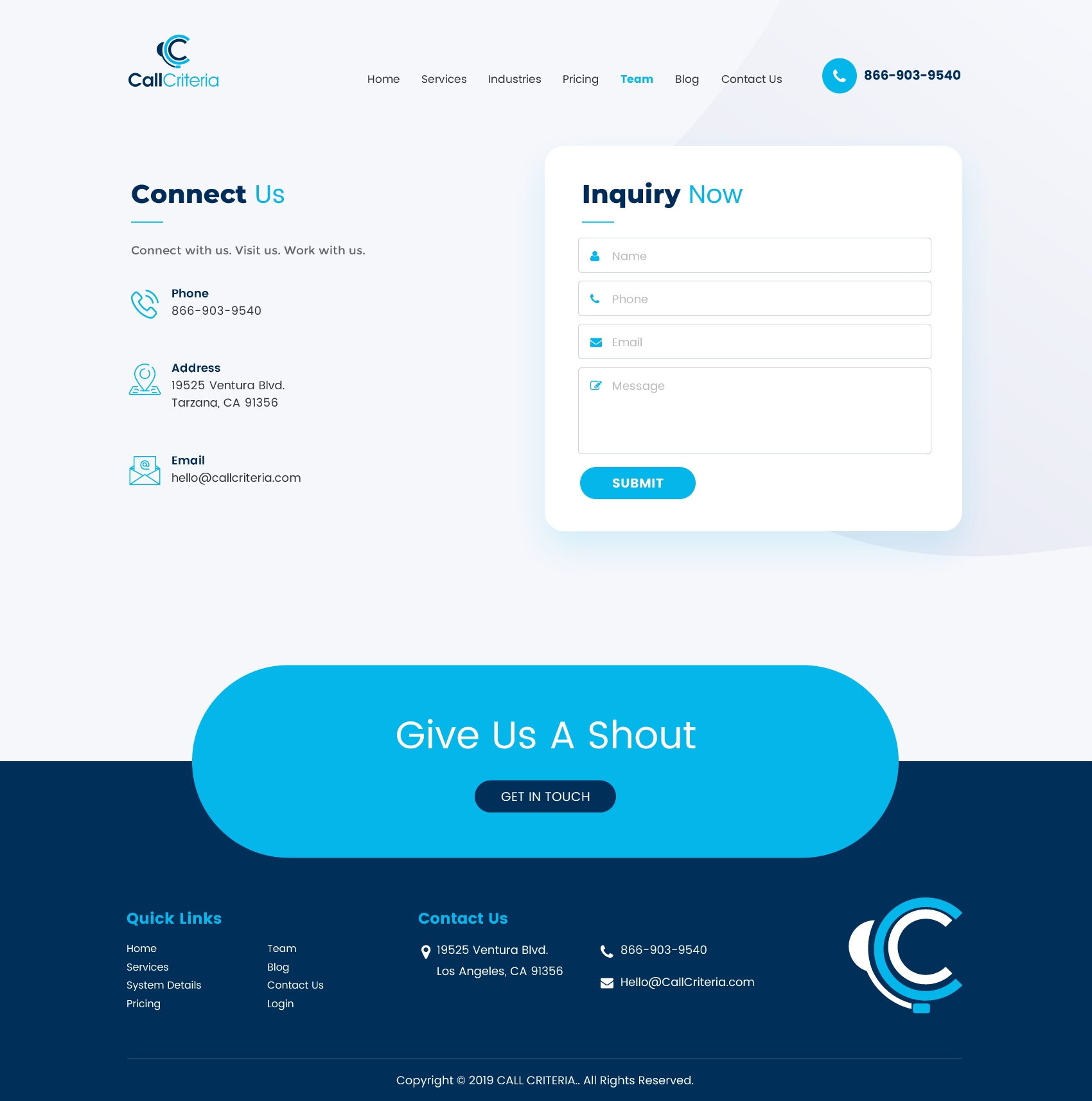 Diseño Wordpress por Sbss para Call Criteria | Diseño #23035225