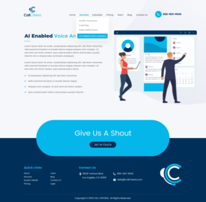 Design Wordpress par Sbss pour Call Criteria | Design : #23035228