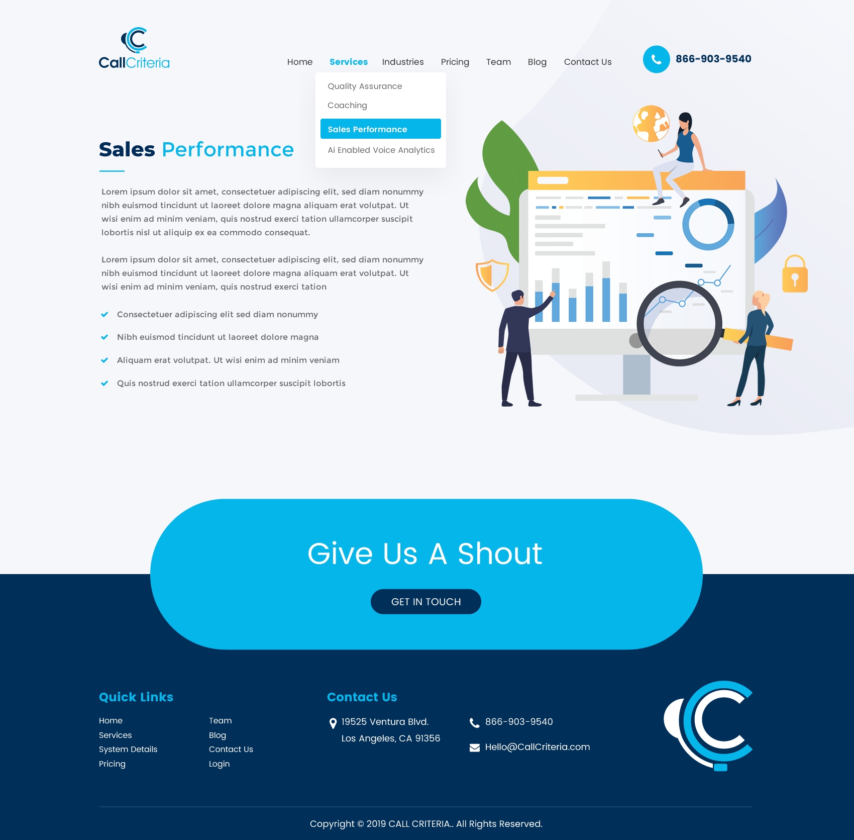 Design Wordpress par Sbss pour Call Criteria | Design #23035239