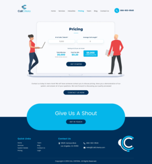 Design Wordpress par Sbss pour Call Criteria | Design : #23035242