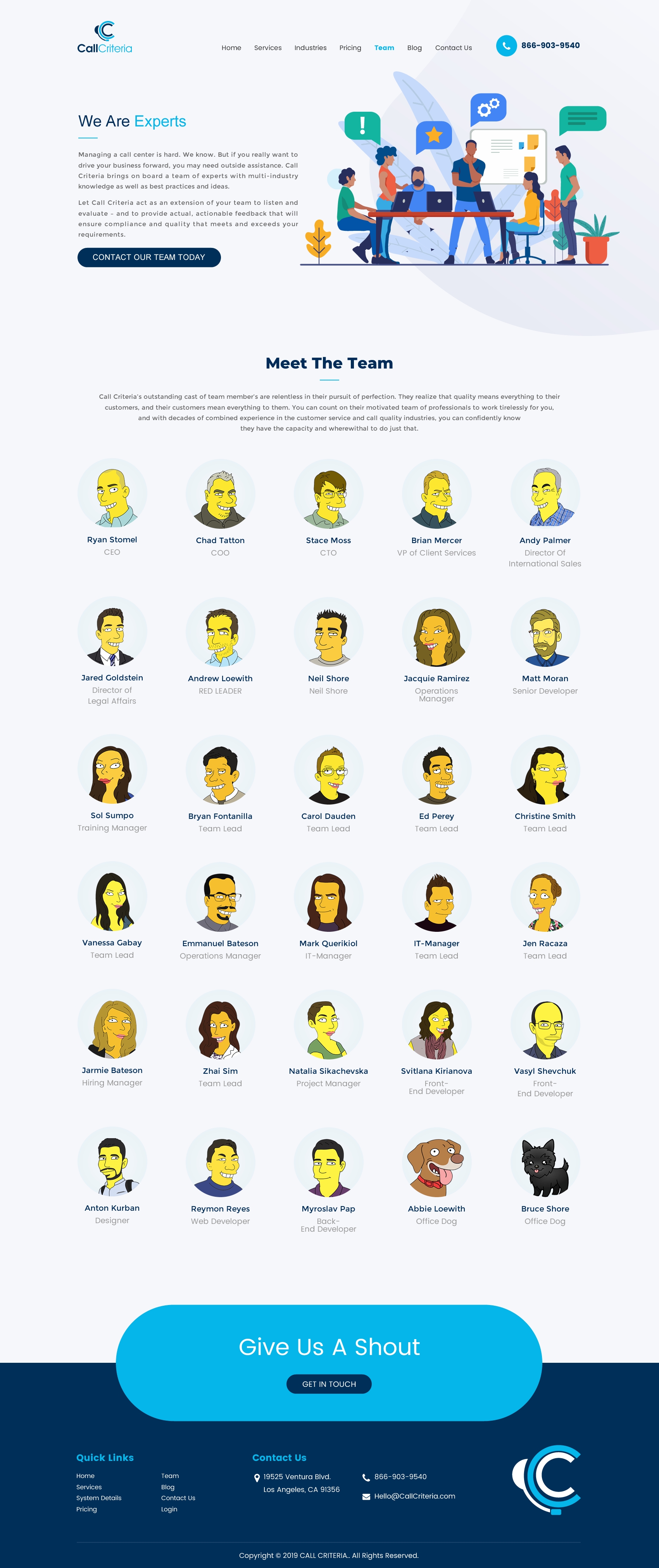 Design Wordpress par Sbss pour Call Criteria | Design #23035243