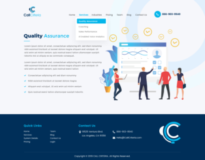 Design Wordpress par Sbss pour Call Criteria | Design : #23041547