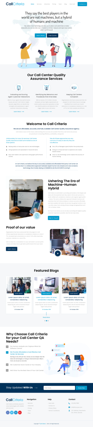 WordPress-Design von rightway für Call Criteria | Design #22880802