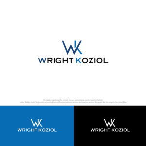 Logo Design by ecorokerz for Wright Koziol | Design: #22867084