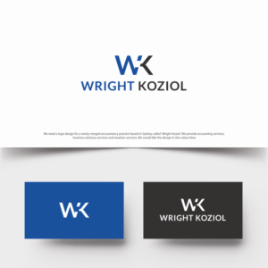 Logo Design by ecorokerz for Wright Koziol | Design: #22867431