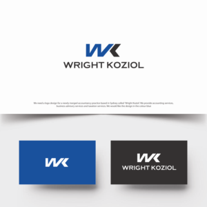 Logo Design by ecorokerz for Wright Koziol | Design: #22868416