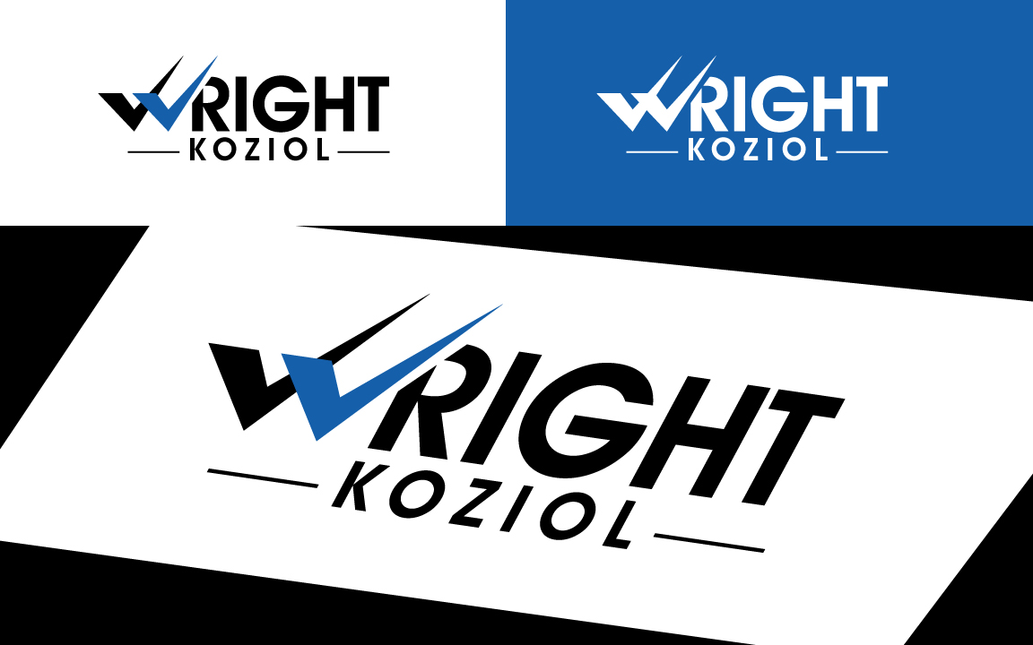 Logo Design by GODDREAMCREATION for Wright Koziol | Design #22895801