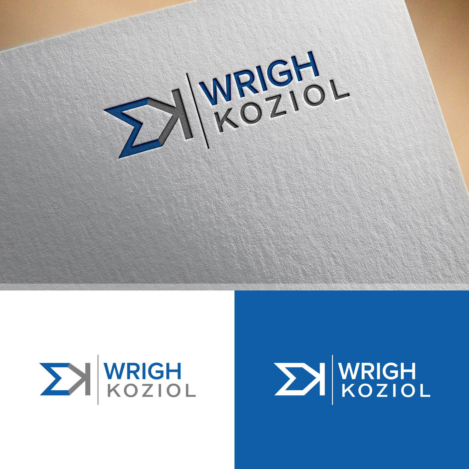 Logo Design by Maxo-Biz for Wright Koziol | Design #22869640