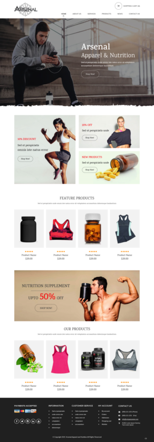 Web Design par pb pour ce projet | Design : #22872301
