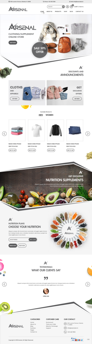 Web Design par pb pour ce projet | Design : #22872315