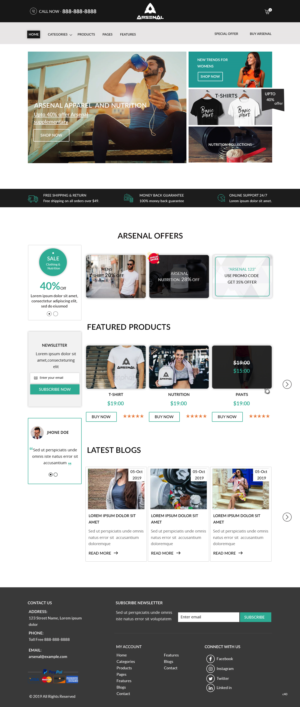 Web Design par pb pour ce projet | Design : #22872324