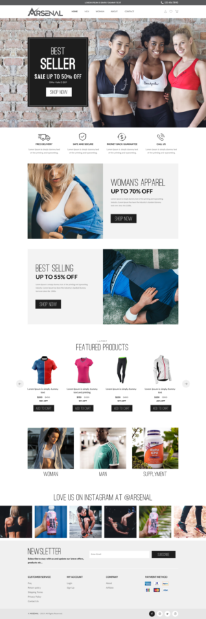 Web Design par rightway pour ce projet | Design : #22896889
