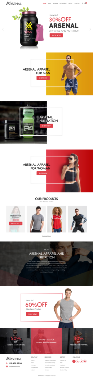 Web Design par rightway pour ce projet | Design : #22900329