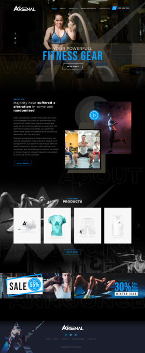 Web Design par AbhishekRoyBunty pour ce projet | Design : #22879311