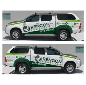 Car Wrap Design by DG+ for Rencon Forestry Pty Ltd | Design #22914298